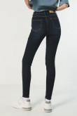 Jean jegging super alto azul intenso