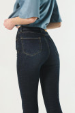 Jean jegging super alto azul intenso