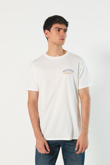 Camiseta Unicolor Cuello Redondo Y Arte College De Ámsterdam