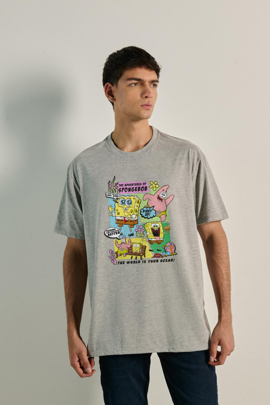 Camisetas de bob esponja y patricio sale