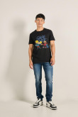 Camiseta manga corta con estampado de Hey Arnold