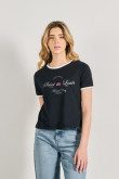 Camiseta de contrastes femenina de Saint Louis