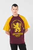 Camiseta de Harry Potter oversize roja con manga ranglan