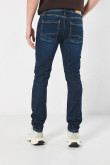 Jean skinny azul oscuro con tiro bajo y ajuste ceñido