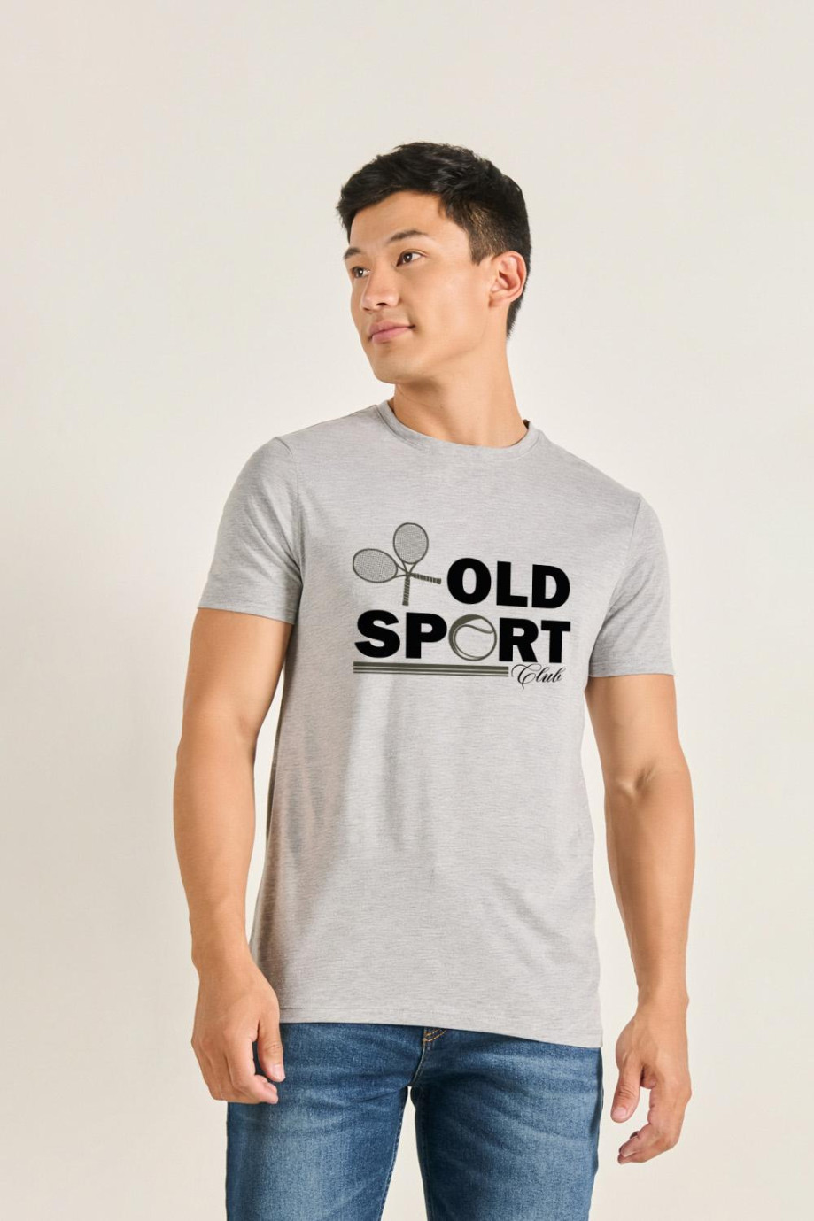 Camiseta manga corta del old sport club