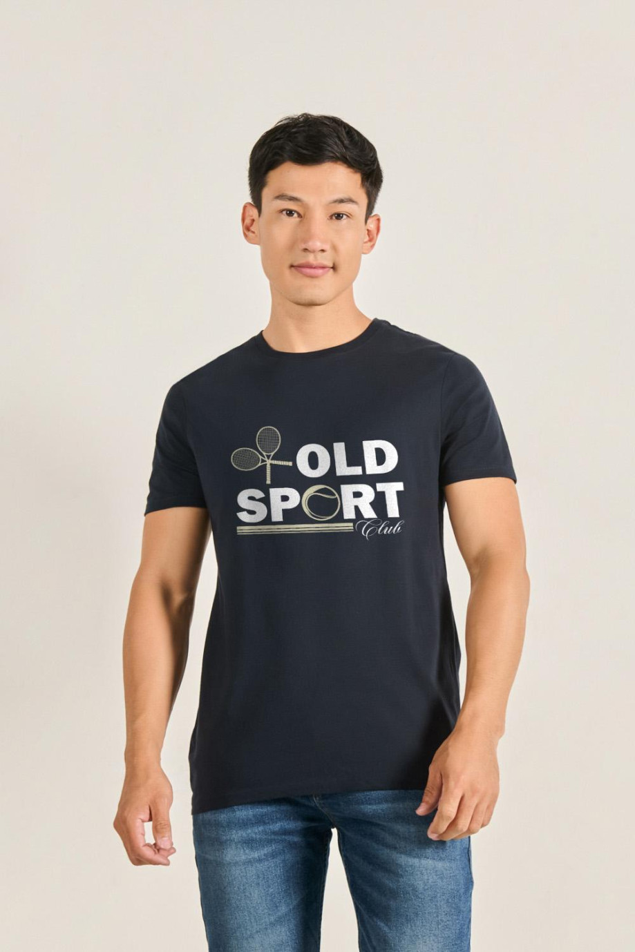 Camiseta manga corta del old sport club