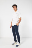 Pantalón Slim chino en drill