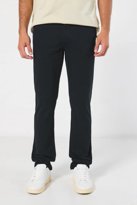 Pantalón Slim chino en drill