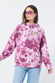 Buzo tie dye rosado de Chicas Superpoderosas con capota