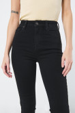 Jean jegging super tiro alto negro