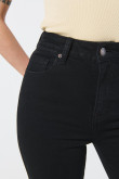 Jean jegging super tiro alto negro