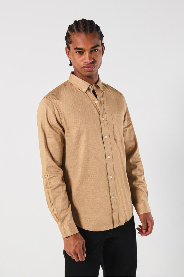 Camisa PantalÃ³n Kaki Pantalon Caqui Camiseta Caqui Hombre Caqui