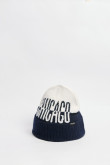 Gorro beanie de doble color CHICAGO.