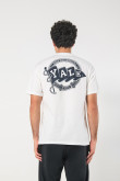 Camiseta manga corta con estampado de Yale.