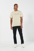 Jean negro skinny ceñido con tiro bajo y bolsillos