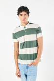 CAMISETA POLO YEZTIK CUELLO NERÚ CON VIVO