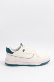Tenis unicolores casuales con suelas planas y perforaciones