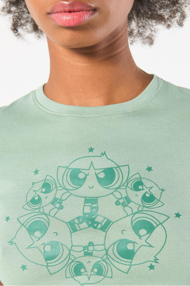 T-shirt Les Super Nenas (Powerpuff Girls) - Taille 14-16, Manches Longues, Rose, Neuf