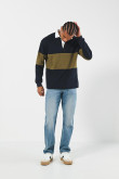 Jean 90´S tiro bajo azul claro con desgastes y cremallera