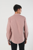 Camisa cuello neru manga larga en slim fit