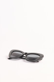 gafas de sol, silueta cat eye, café y negro nacarado