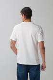 Camiseta crema clara de Garfield con manga corta