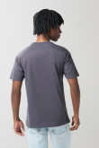 Camiseta gris intensa cuello redondo de Bob Esponja