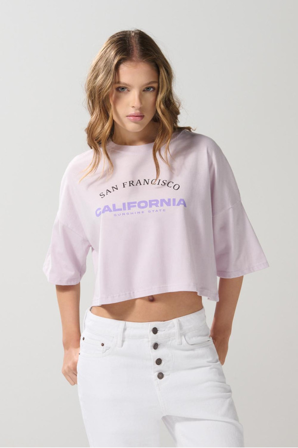 Oversize Remeras Cortas Top Remera Converse Oversize Mujer Crudo