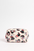 Cosmetiquera kaki clara de Mafalda con cremallera