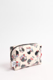Cosmetiquera kaki clara de Mafalda con cremallera