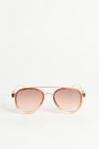 gafas de sol de marco piloto en color kaki, café y gris