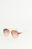 gafas de sol de marco piloto en color kaki, café y gris