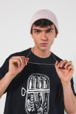 Camiseta oversize manga corta de sardinas