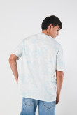 Camiseta oversize manga corta de sardinas