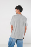 Camiseta oversize manga corta de sardinas