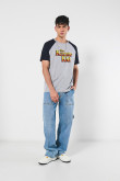 Camiseta manga corta ranglan de Karate Kid