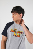 Camiseta manga corta ranglan de Karate Kid
