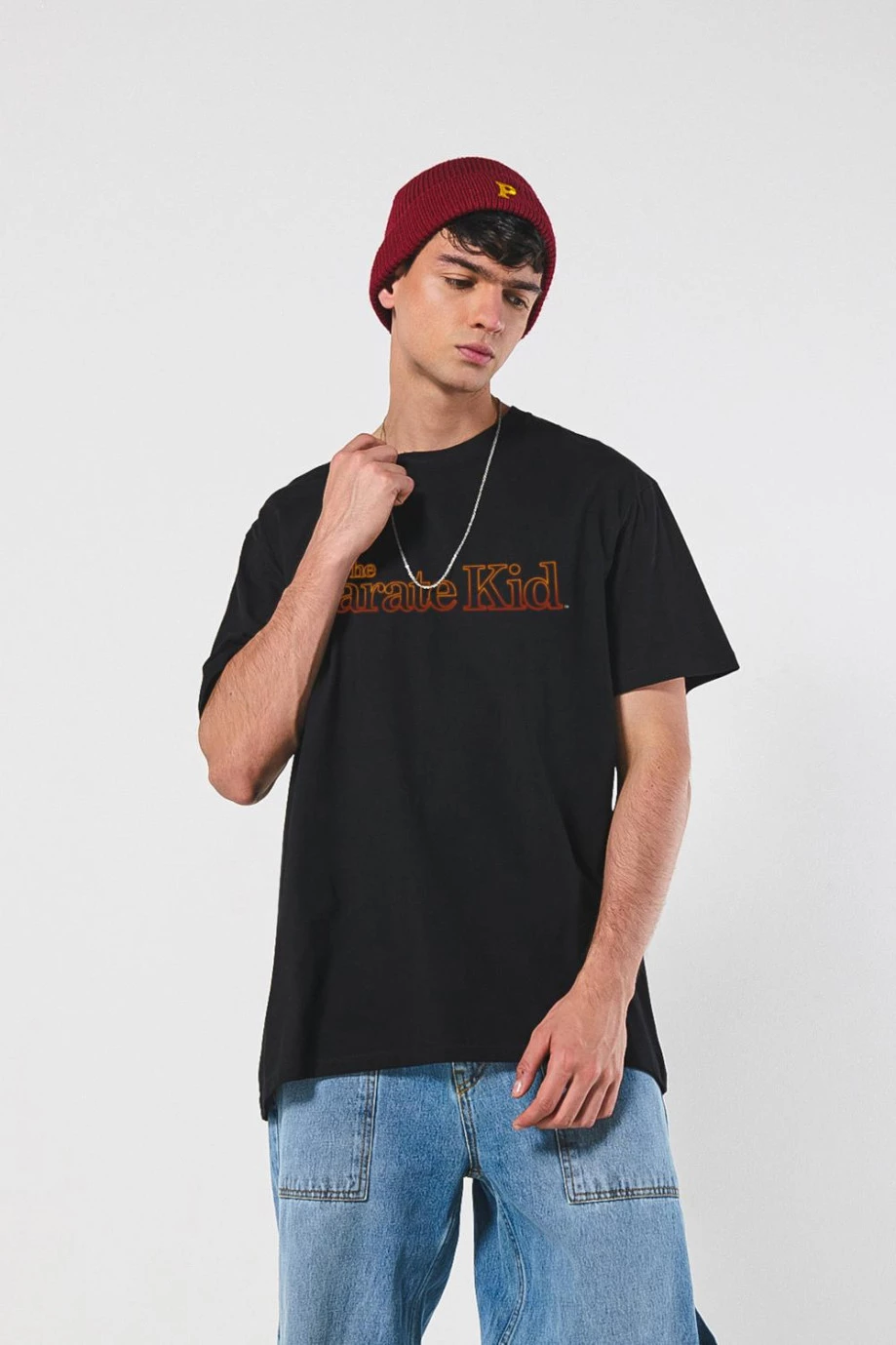 Camiseta oversize manga corta de Karate Kid