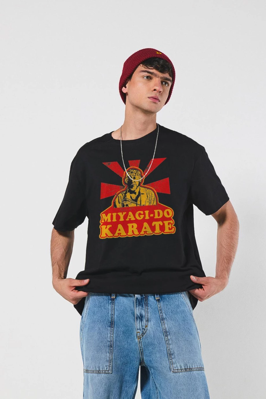Camiseta oversize manga corta de Karate Kid