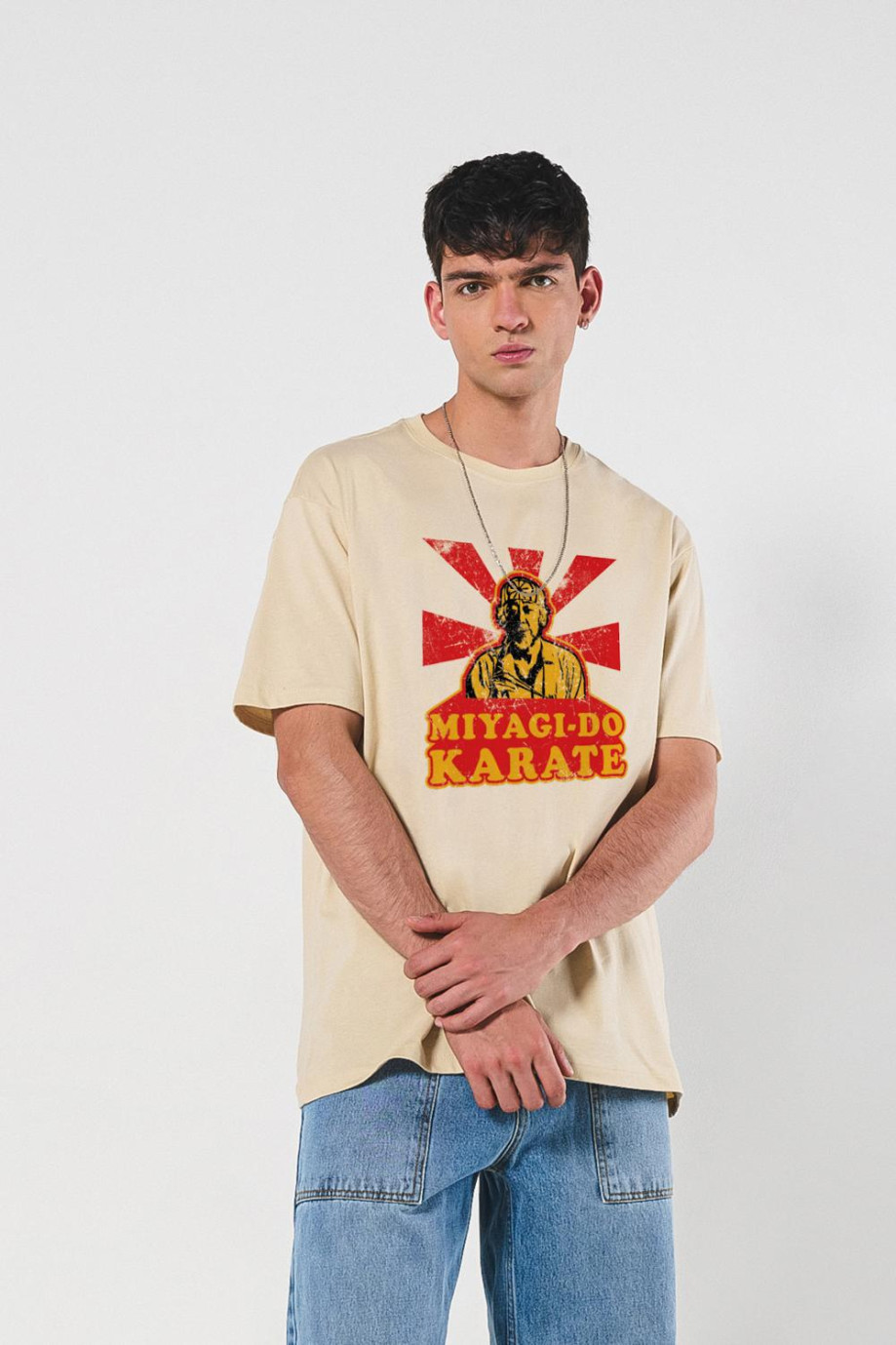 Camiseta oversize manga corta de Karate Kid