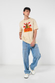 Camiseta oversize manga corta de Karate Kid