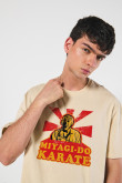 Camiseta oversize manga corta de Karate Kid