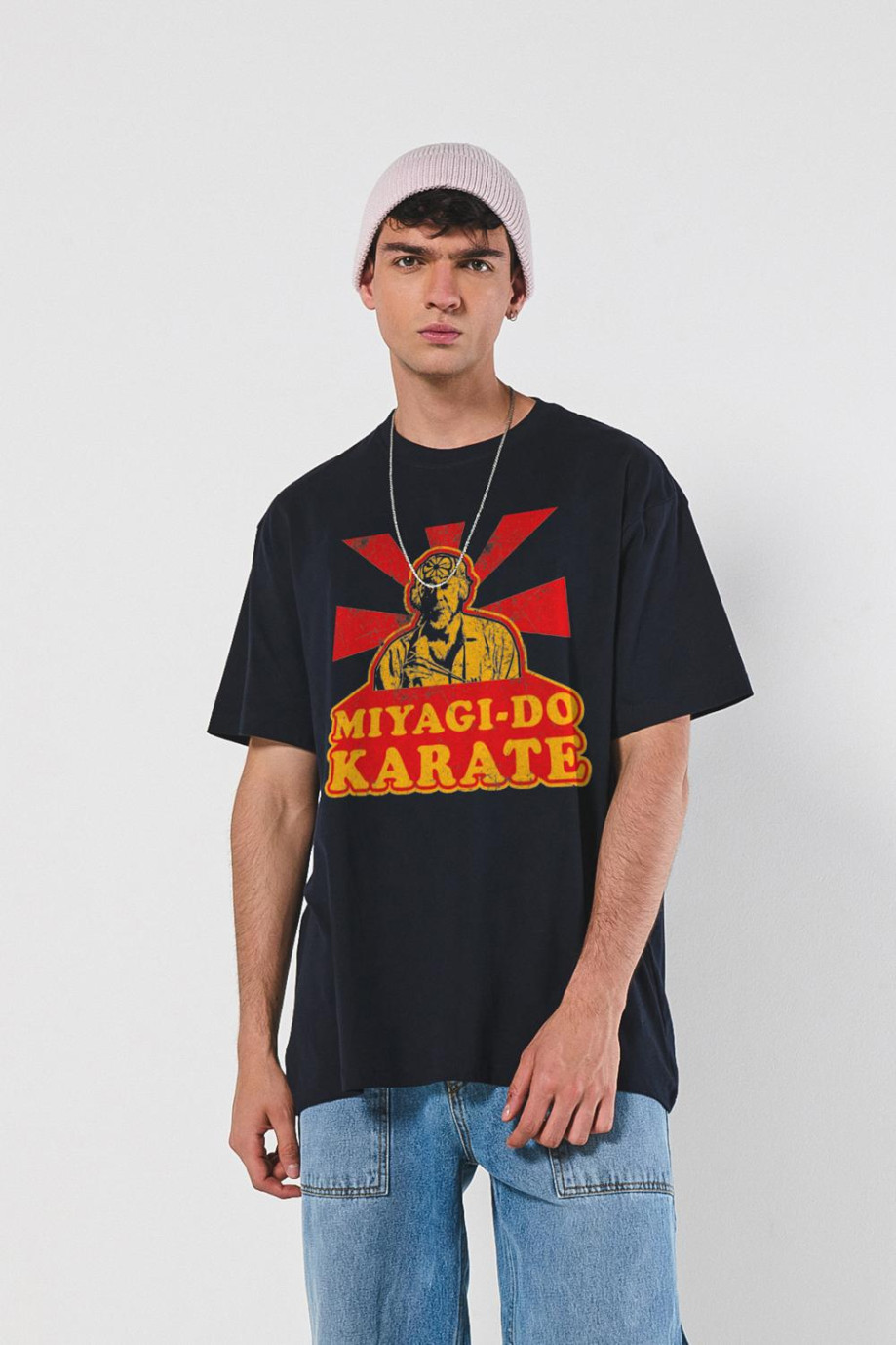 Camiseta oversize manga corta de Karate Kid