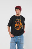 Camiseta oversize manga corta de Cobra-Kai