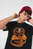 Camiseta oversize manga corta de Cobra-Kai