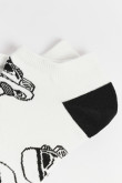 Medias cremas de Star Wars tobilleras con contrastes