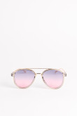 gafas de sol de marco piloto en color kaki, café y gris