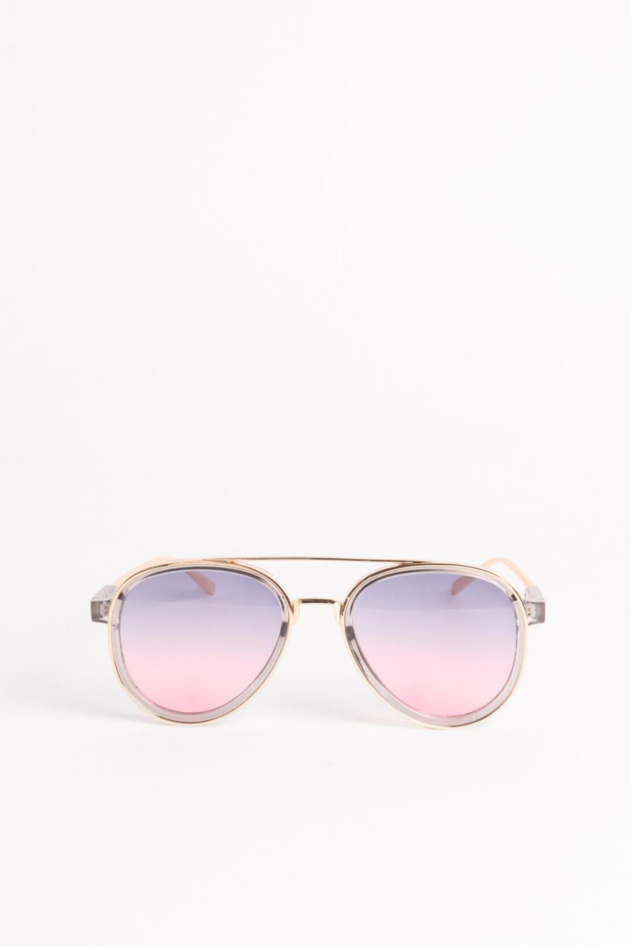 gafas de sol de marco piloto en color kaki, café y gris