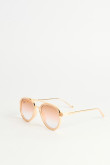 gafas de sol de marco piloto en color kaki, café y gris