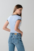 Camiseta azul clara manga corta de Osos Escandalosos